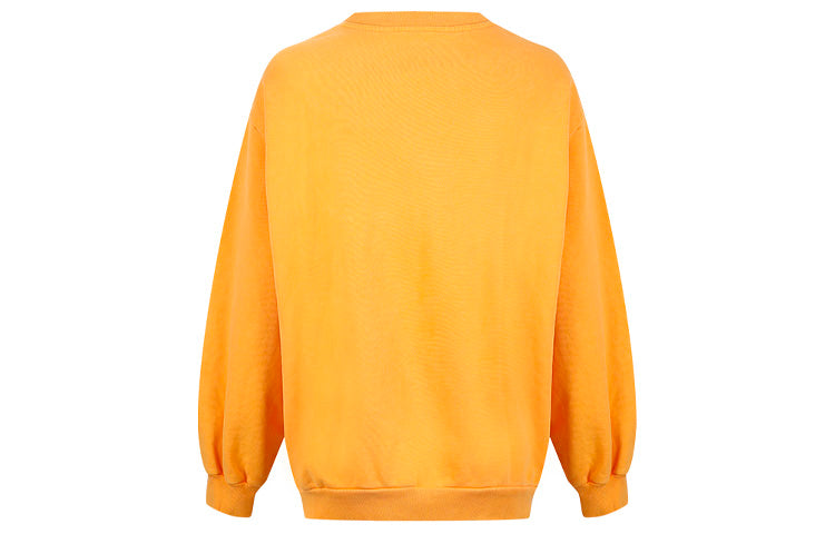 (WMNS) Levi's Knitting Round-Neck Long Sleeves Swea Yellow 32951-0004