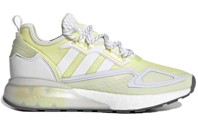(WMNS) adidas ZX 2K Boost 'White Yellow Tint' GX2711