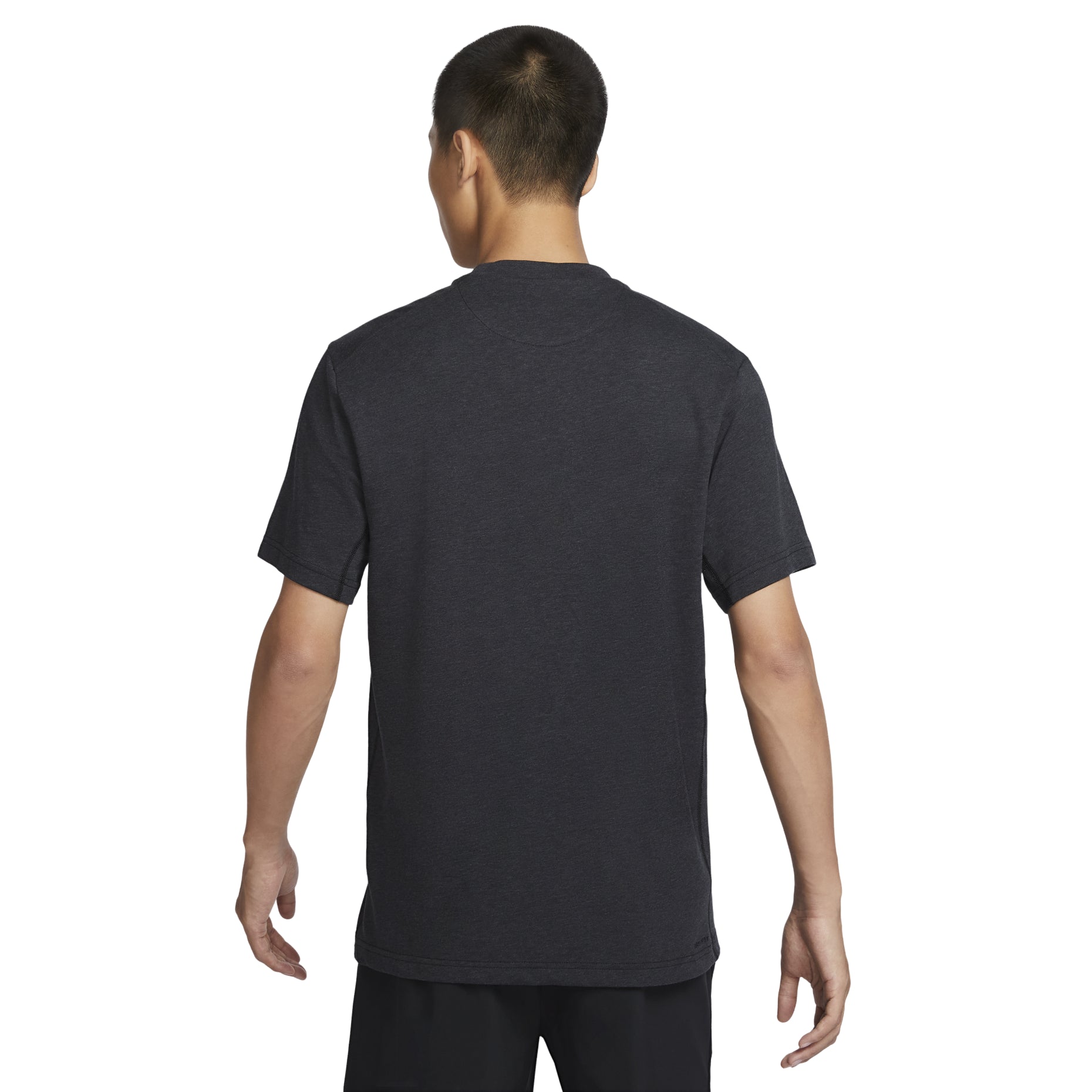 Nike Primary Swoosh Dri-FIT T-Shirt Asia Sizing 'Black White' FV9771-010