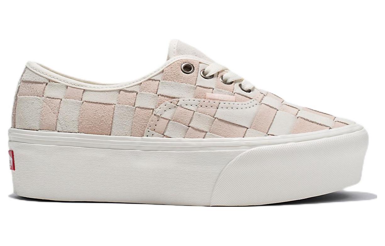 Vans Authentic Woven check Stackform 'White Pink' VN0A5KXXYL7