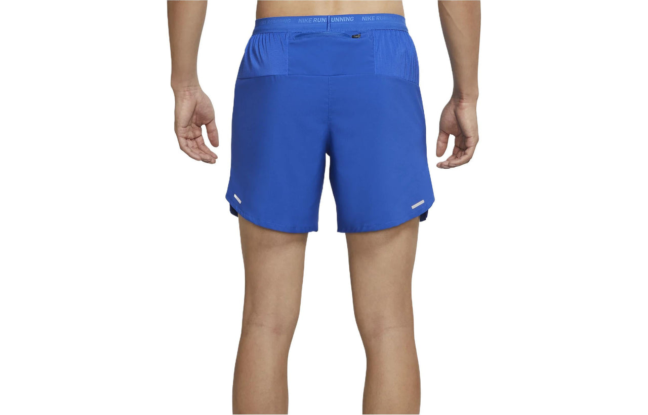 Men's Nike Logo Printing Solid Color Casual Shorts Game Sapphire DM4742-480