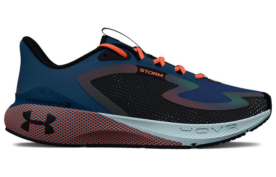(WMNS) Under Armour HOVR Machina 3 Storm 'Black Petrol Blue' 3025799-002