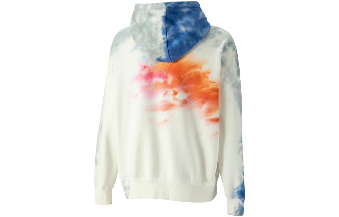 PUMA MMQ Tie Dye Hoodie 'White' 539575-02