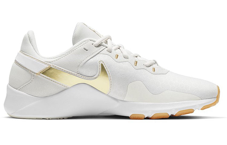 (WMNS) Nike Legend Essential 2 Shoes For White/Golden CQ9545-010