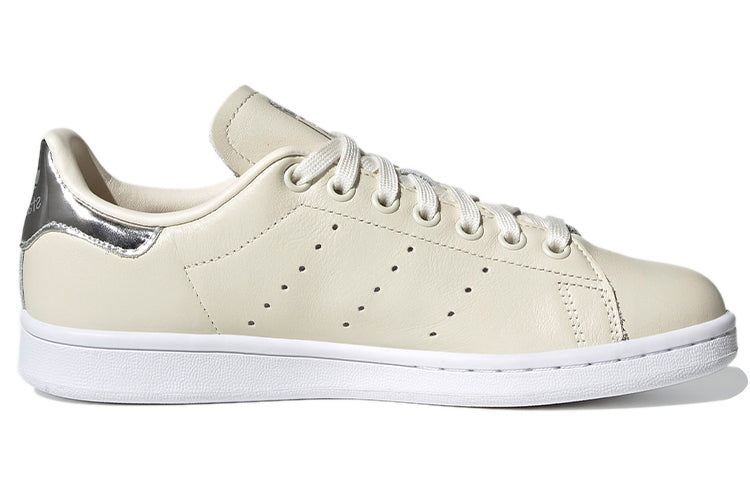 (WMNS) adidas originals Stan Smith 'Off White Silver Metallic' FY6773