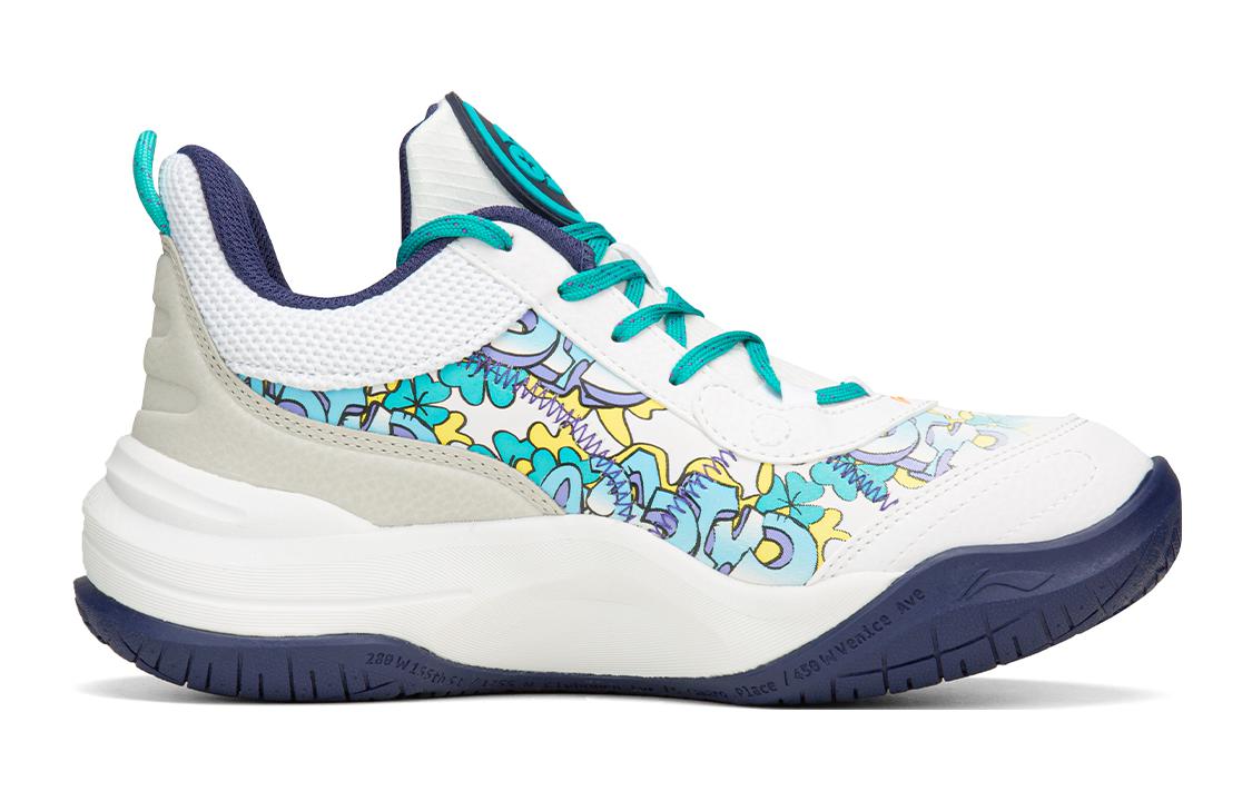 (GS) Li-Ning Lei-Rim Low 'White Green Blue' YKBS092-5