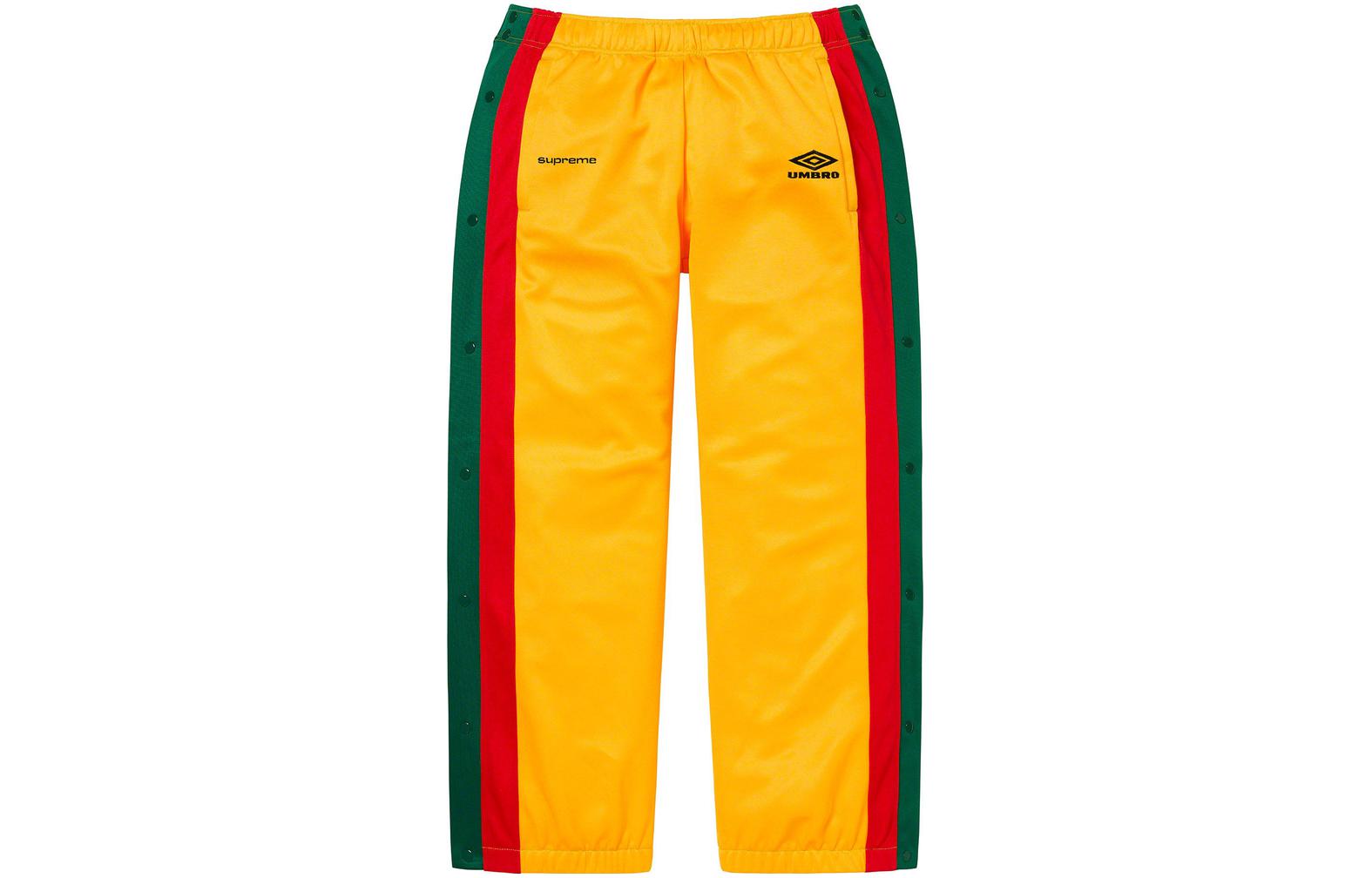 Supreme x Umbro SS23 Break-Away Track Pants 'Yellow' SUP-SS23-222