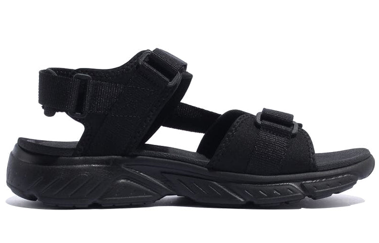 Reebok Hyperium Sandal TXT Lightweight Breathable Minimalistic Unisex Black Sandals GX1153