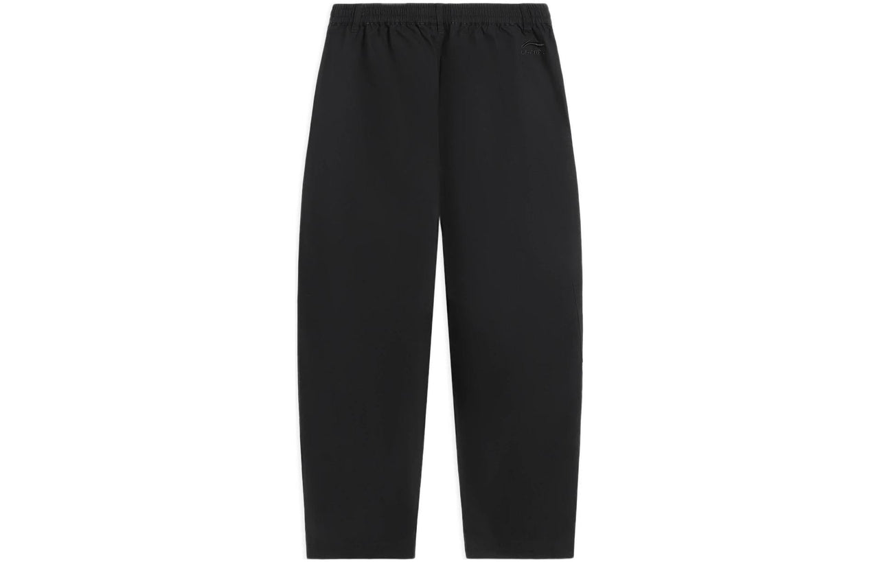 Li-Ning Counterflow Logo Straight Pants 'Black' AKXS843-3