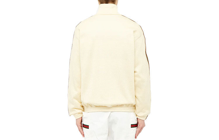 Gucci Chest Logo Zip Jacket 'White' 599359-XJB1N-9192
