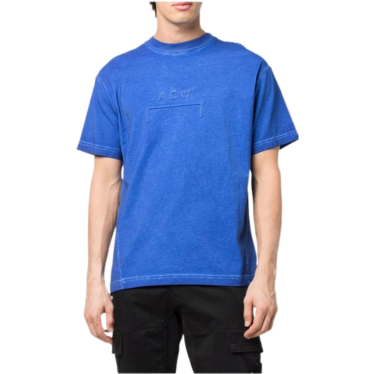 A-COLD-WALL* Solarised Mondrian T-shirt 'Blue' ACWMTS073-COBBLU