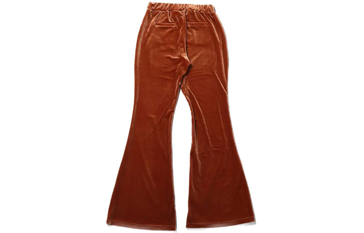 (WMNS) FILA Solid Color Casual Long Pants Orange FL3552-06