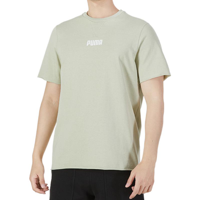 PUMA Basic Logo T-Shirts 'Green' 849593-33