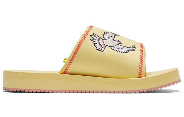 PUMA KidSuper Studios x Wilo Slide 'Yellow Peach Beige' 373543-01