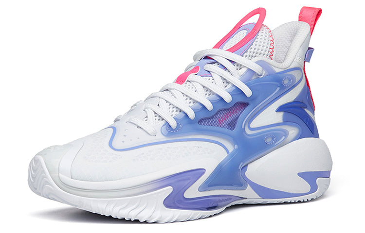 ANTA Shock The Game 5 Mid 'White Purple' 112131601S-5