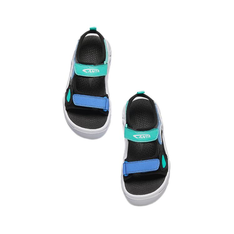 (PS) ANTA Sandals 'Black Teal Blue' A312429927-2