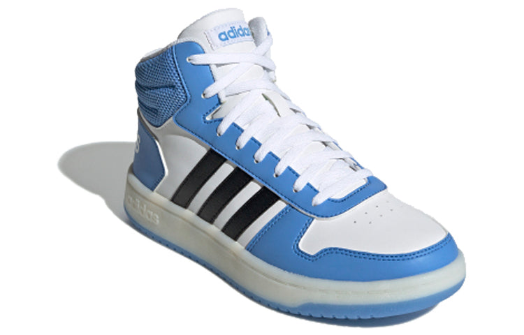 (WMNS) adidas Hoops 2.0 Mid 'Blue White Black' FV2738
