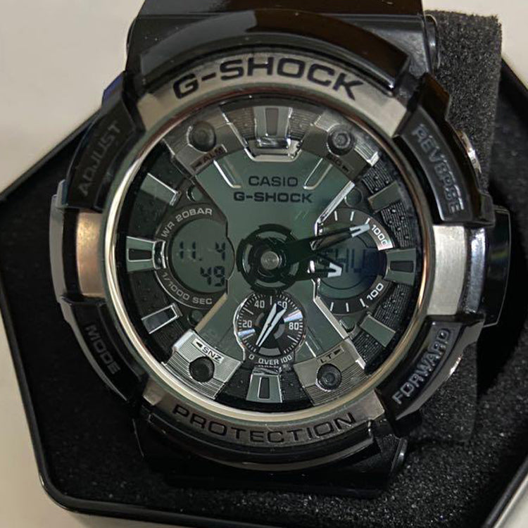 CASIO G-Shock Analog-Digital 'Black' GA-200BW-1A