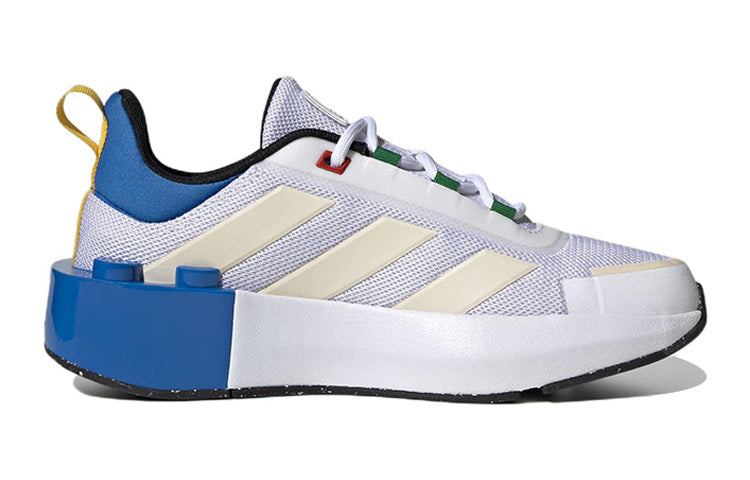 (GS) adidas Tech Runner x LEGO 'White Shock Blue' HP5883