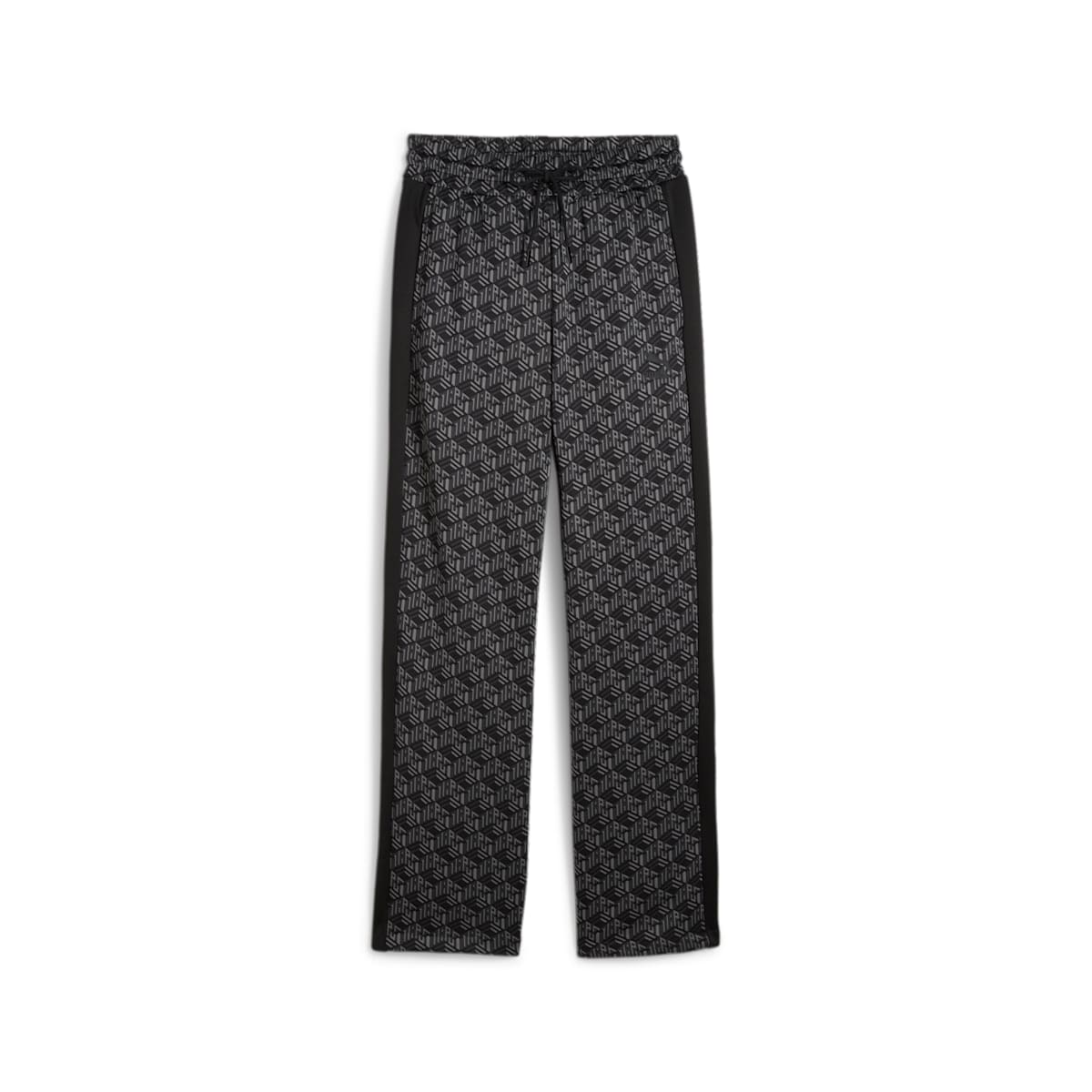 (WMNS) PUMA T7 Straight Track Pants 'Grey Monogram' 625599-01