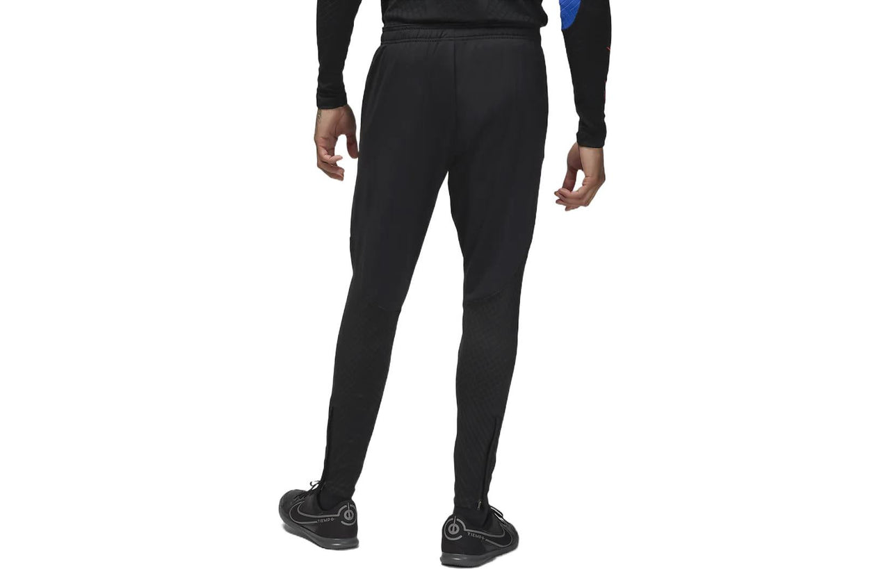 Air Jordan Solid Color Embroidered Sports Pants/Trousers Men's Black DN1265-010