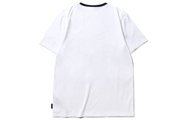Men's Timberland SS20 CoolMax Logo Short Sleeve Round Neck White A1Z18100