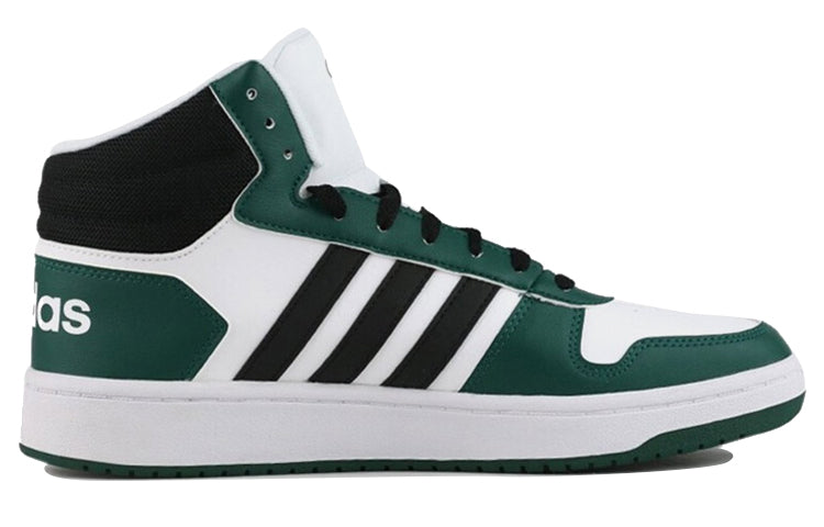adidas Hoops 2.0 Mid 'Black Green' FW5995