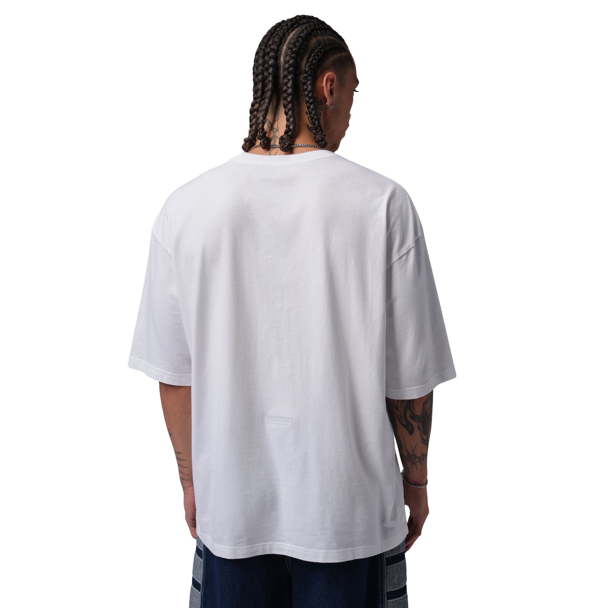 Jordan Flight Essentials Oversized Patch T-Shirt 'White' IO0034-100