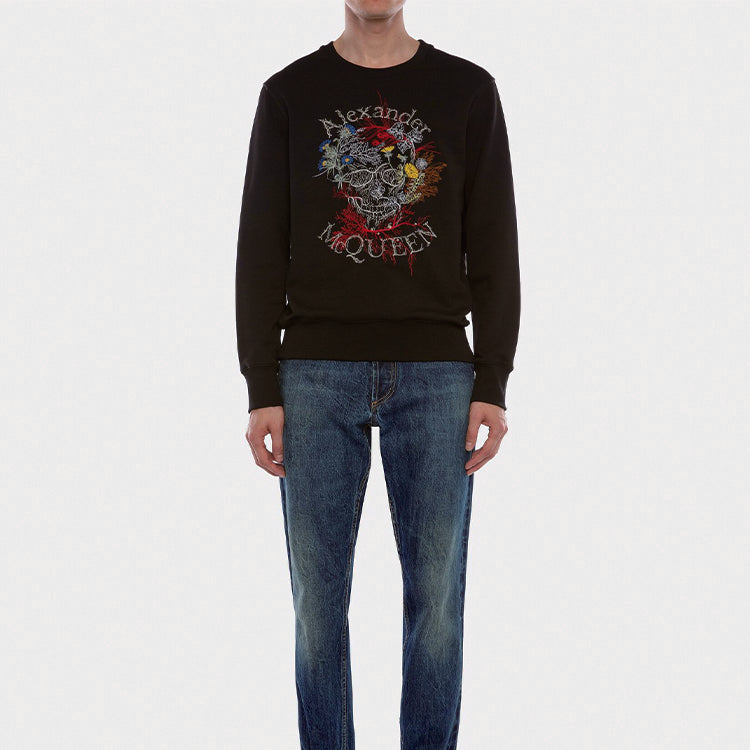 Alexander McQueen Glowing Botanical Skull 599610QOZ760901