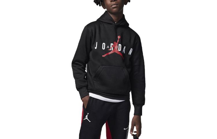 (GS) Air Jordan Jumpman Sustainable Hoodie 'Black' 95B910-023