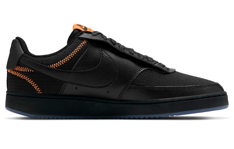 Nike Court Vision Low Premium 'Black Total Orange' CD5464-004