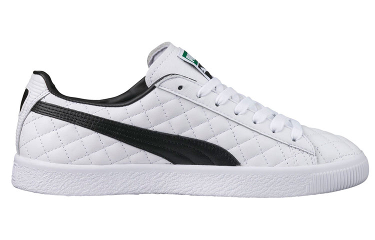(WMNS) PUMA Clyde Dressed Board Shoes White 363636-01