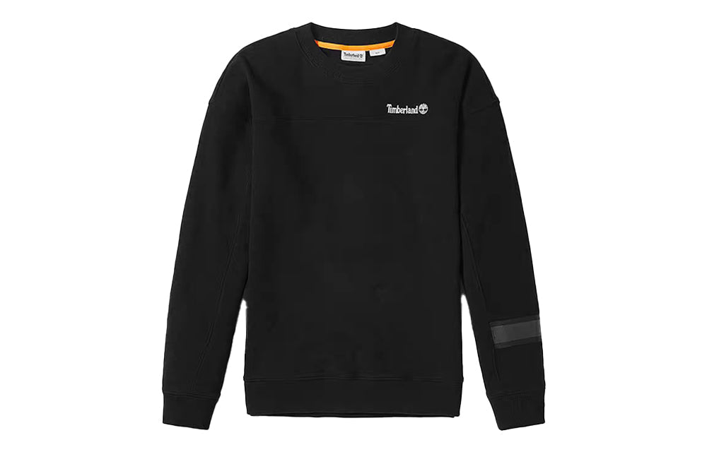 Men's Timberland Back Large Logo Printing Sports Black A1ZYH001