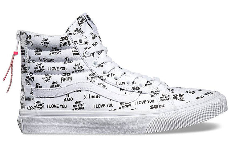 Vans Baron Von Fancy x SK8-Hi Slim 'White Black' VN000XH8I9Y