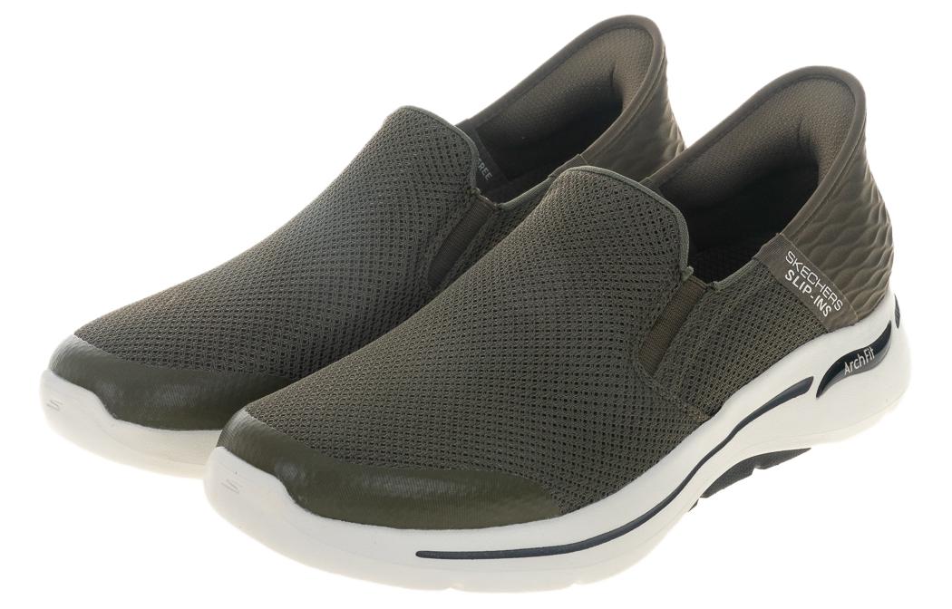 Skechers Go Walk Arch Fit 'Olive White' 216259-OLV
