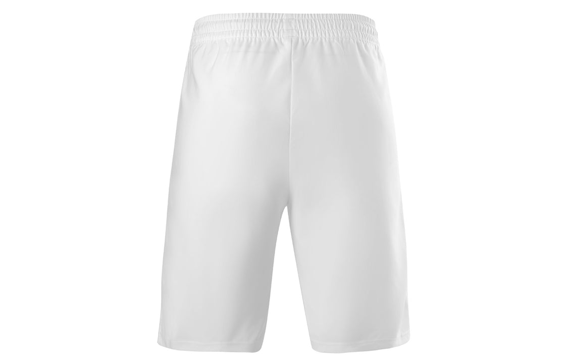 adidas Casual Stripe Solid Color Sports Shorts White GL5412