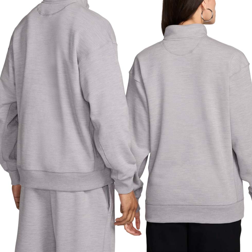 Nike Wool Classics 1/4-Zip Top Asia Sizing 'Grey' FV4892-048