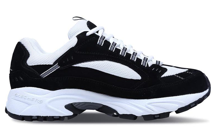 Skechers Stamina VNTGRunning Shoes Black/White 999688-BKW