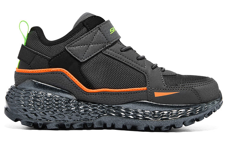 (GS) Skechers Monster 'Grey Black Orange' 405213L-CCBK