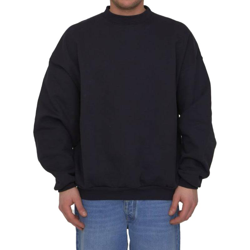Balenciaga Care Label Creweneck Sweatshirt 'Black' 724511TNVL61070