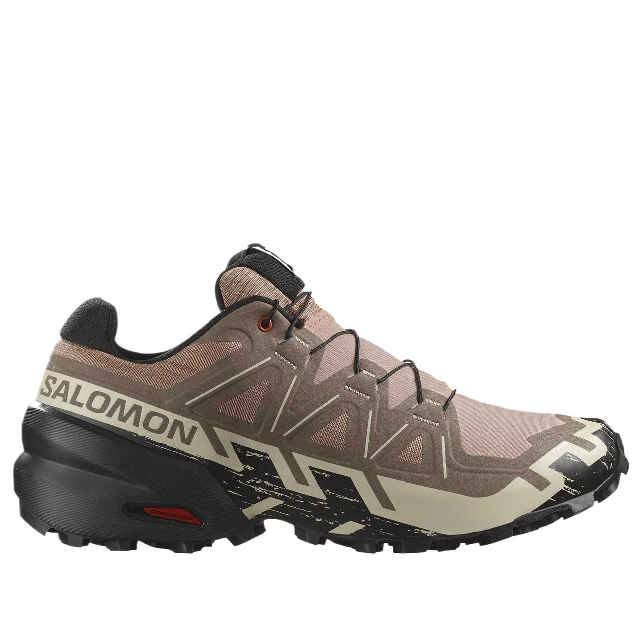 Salomon Speedcross 6 'Natural Black Almond Milk' 478110