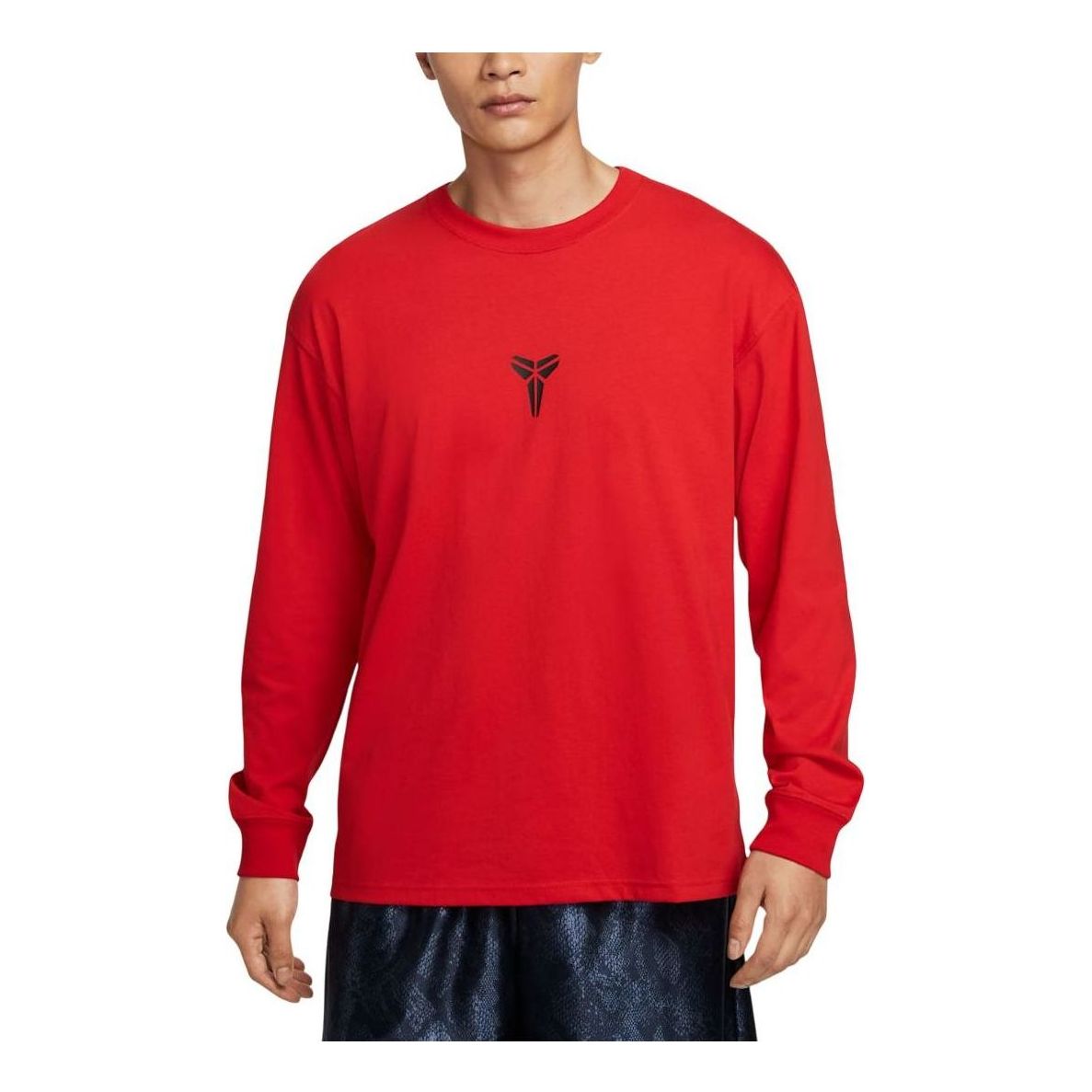 Nike Kobe Long-Sleeve T-Shirt Asia Sizing 'Year of Mamba Red' IB0242-657