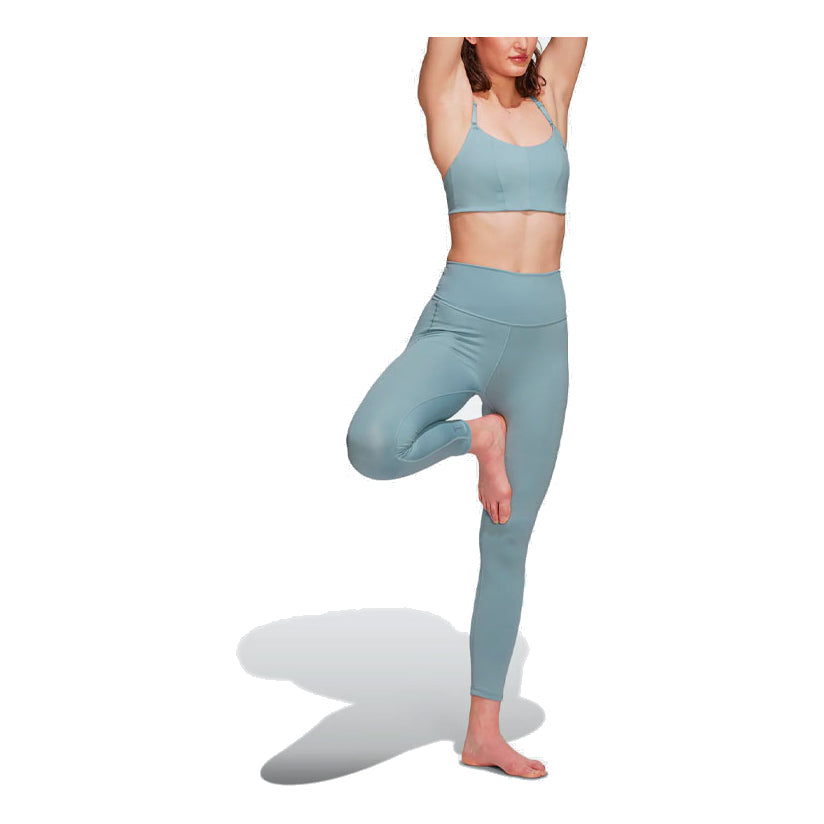 (WMNS) adidas Yoga Studio 7/8 Leggings 'Teal' HC6639