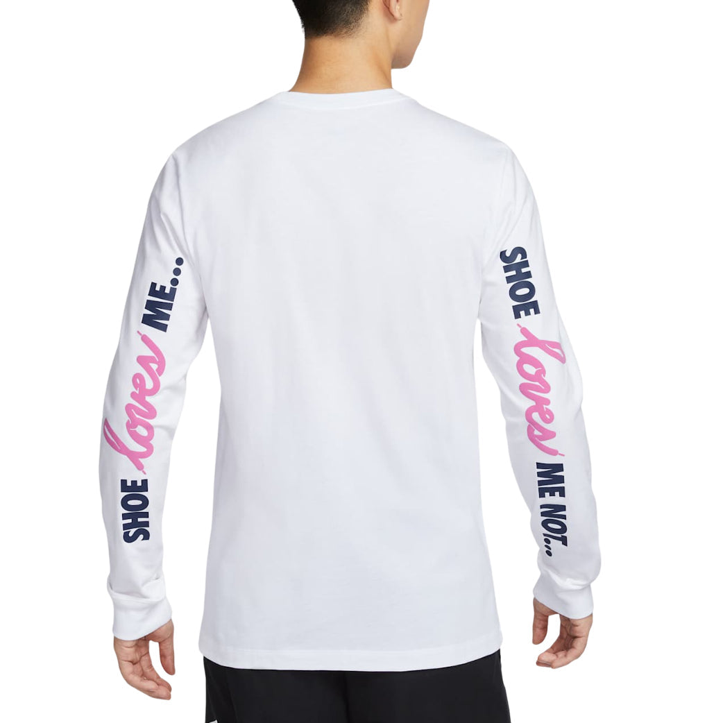Nike Sportswear Long Sleeved T-shirt Asia Sizing 'Valentine's Day' HV9808-100