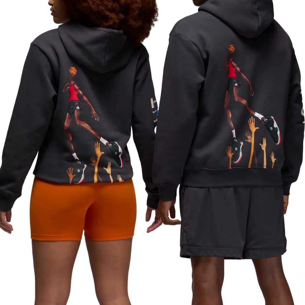 Air Jordan Artist Series By Darien Birks Fleece Hoodie Asia Sizing 'Dark Smoke Grey' HF5471-070