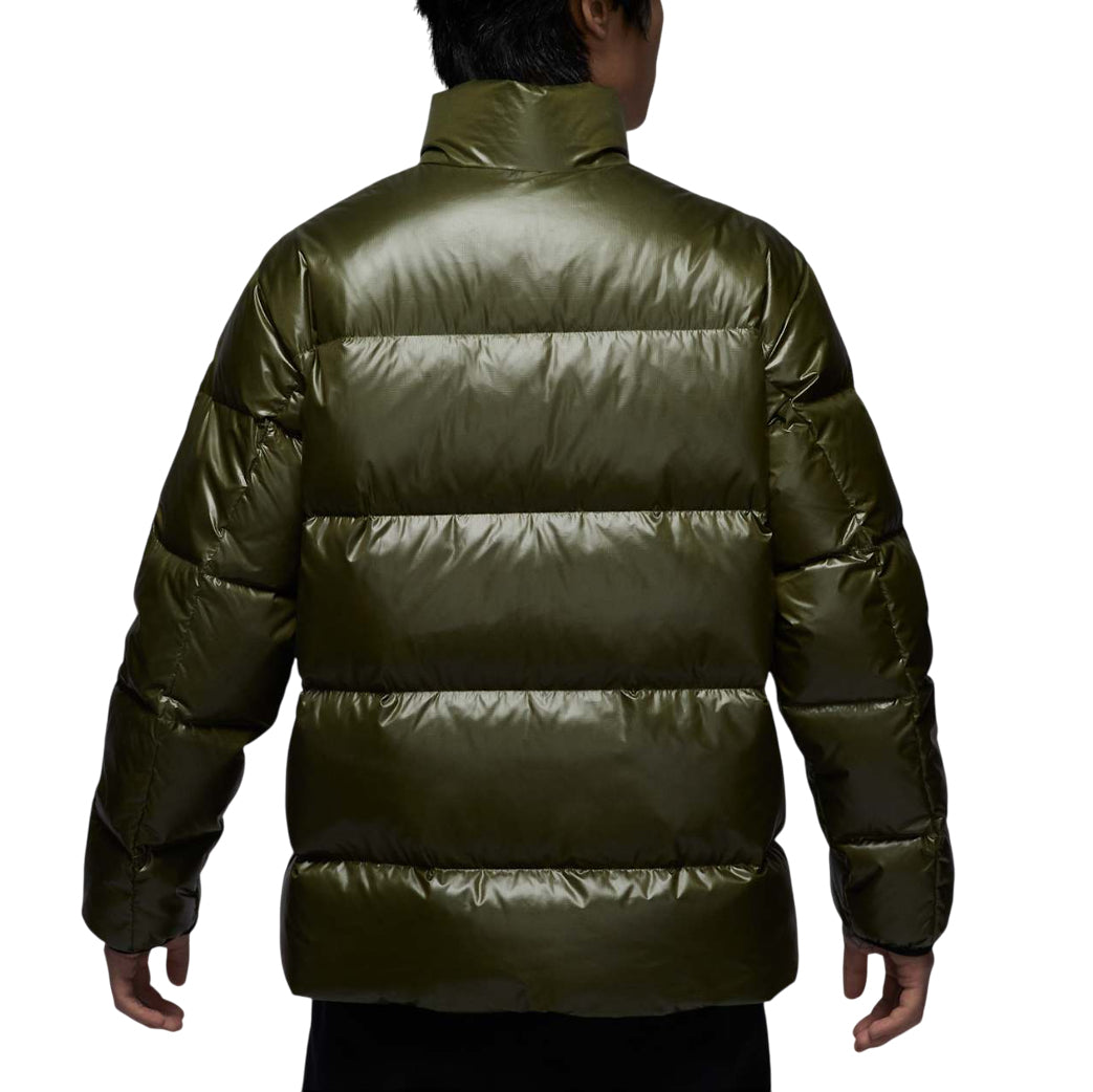 Air Jordan Flight Down Puffer Jacket Asia Sizing 'Medium Olive' FV7272-222