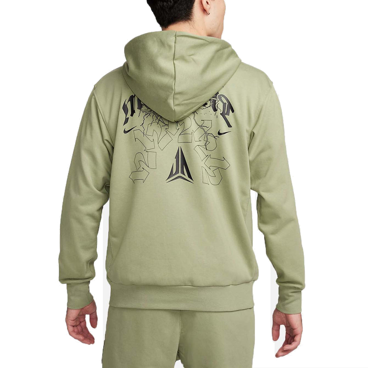 Nike Dri-FIT JA Pullover Basketball Hoodie (Asia Sizing) 'Oil Green' FN2988-386
