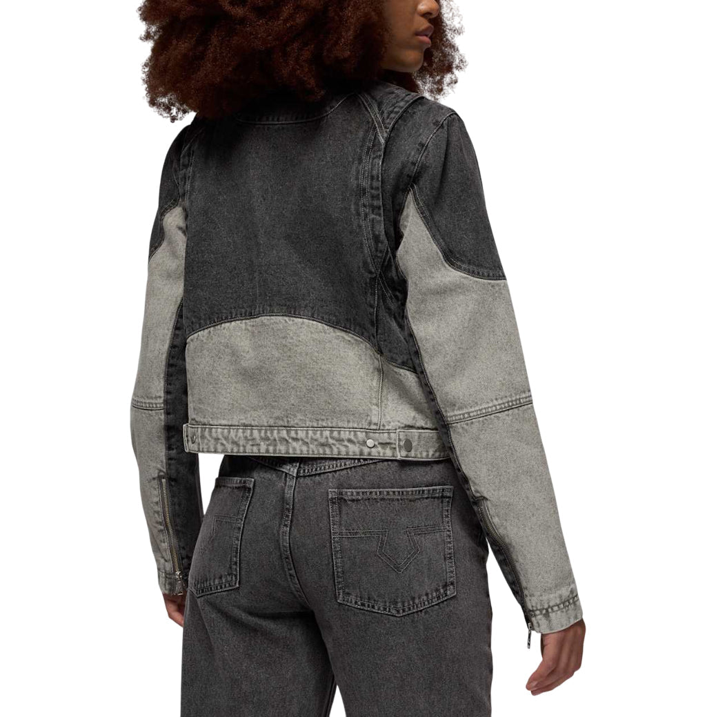 (WMNS) Air Jordan Jacket 'Black Grey' HF9431-010