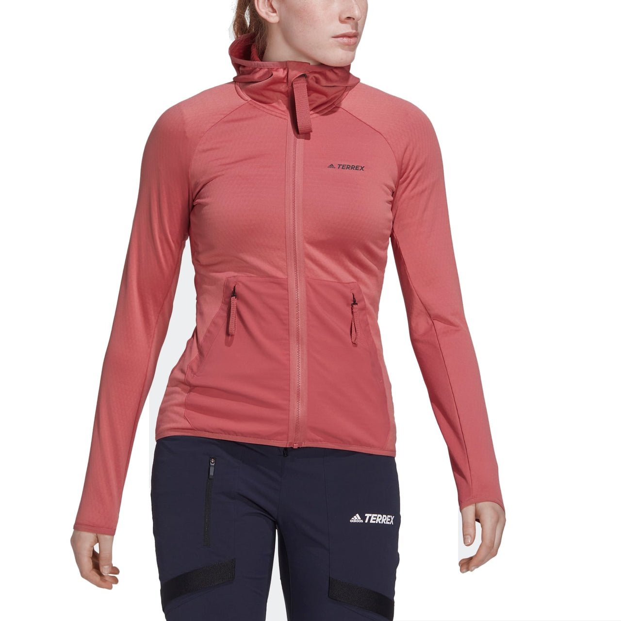 (WMNS) adidas Terrex Tech Outdoor Jacket Asia Sizing 'Pink' HH9288