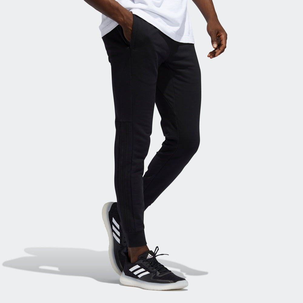 adidas M PNT FT SLIM Slim Fit Bundle Feet Sports Pants Black FT2842